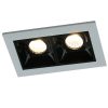 Точечный светильник ITALLINE DL 3072 BLACK/WHITE Sarto