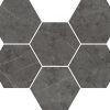 Мозаика  Charme Evo Floor Project Antracite Mosaico Hexagon